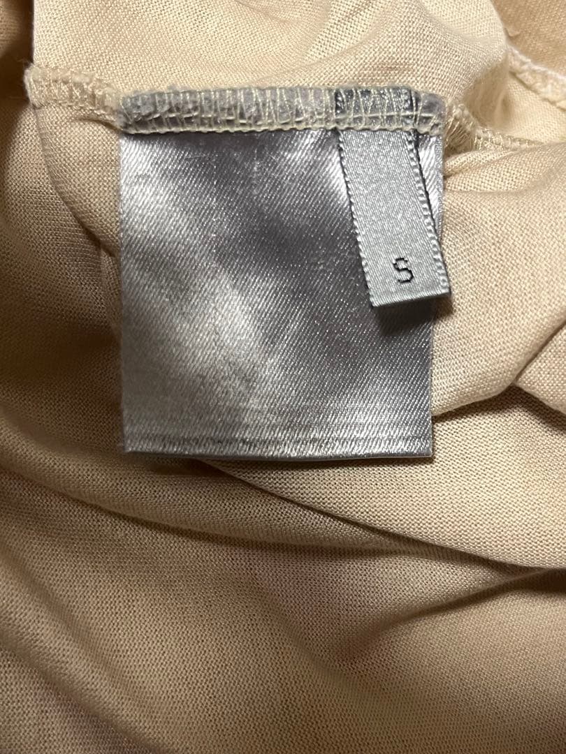 d*7様 難あり Dior homme 04SS strip期 レザーパッチタン