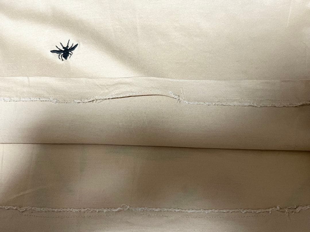 d*7様 難あり Dior homme 04SS strip期 レザーパッチタン