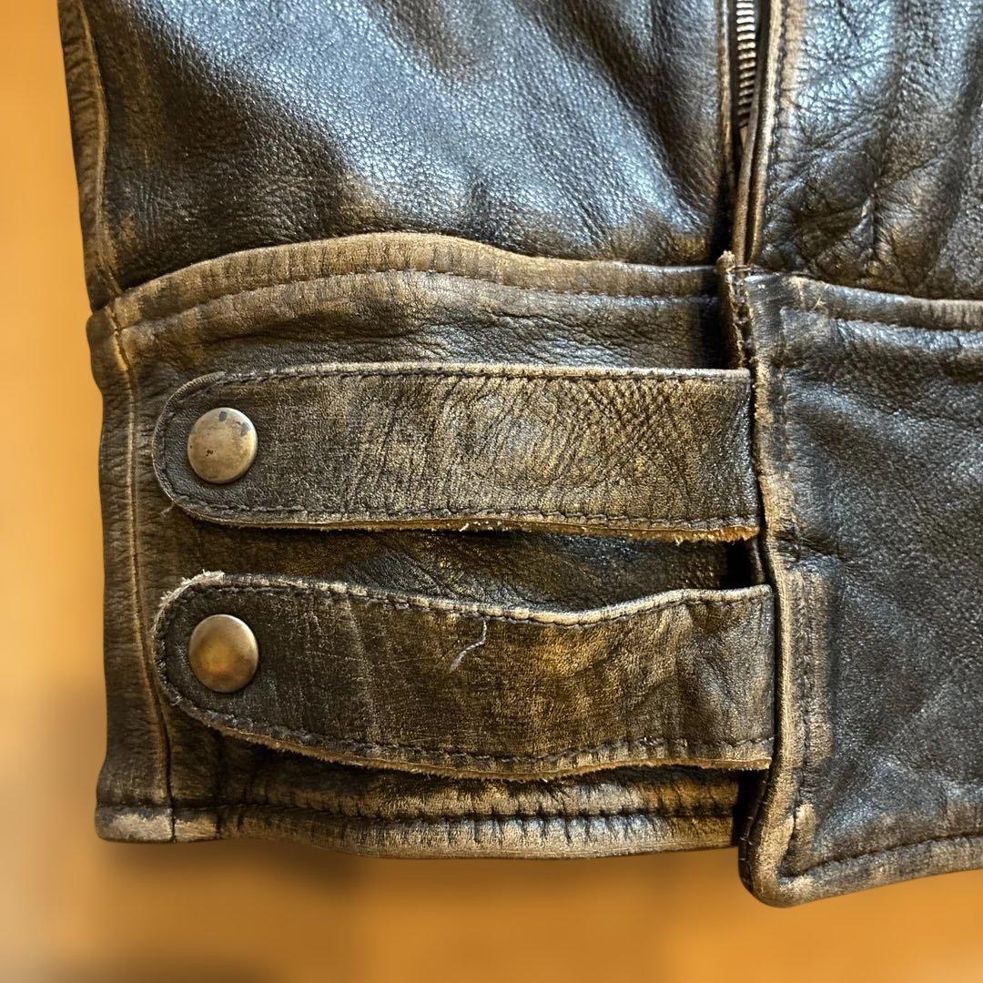 マルタンマルジェラ　レザーライダースジャケット