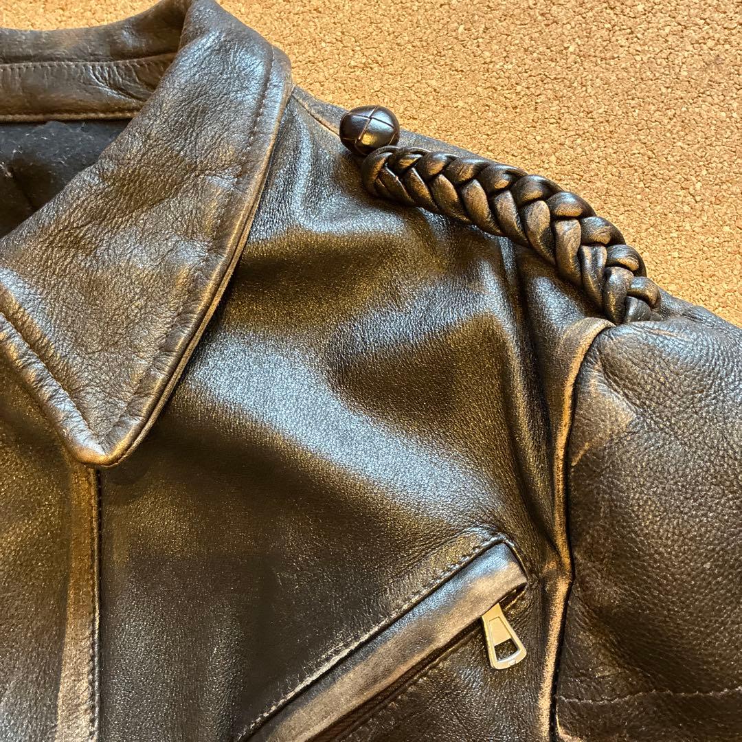 マルタンマルジェラ　レザーライダースジャケット