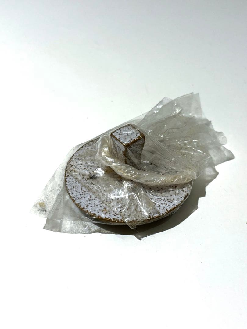 【南部鉄器】　急須　ホワイトゴールド　筒型刷毛目