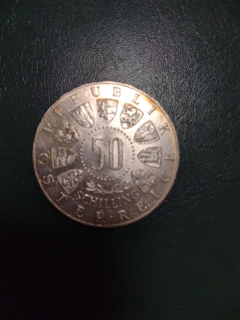 【高品位銀貨】オーストリア50シリング銀貨3種組!!