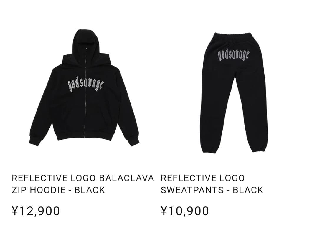 値下げ◯　ゴッドサベージセットアップ　Мサイズ