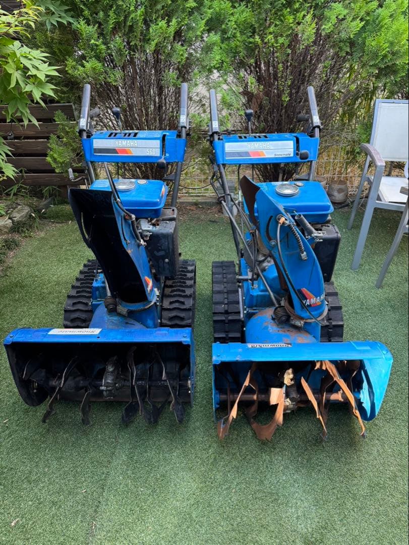 新潟市発　YAMAHA 除雪機　YSM560 ⭐️2台同時出品⭐️
