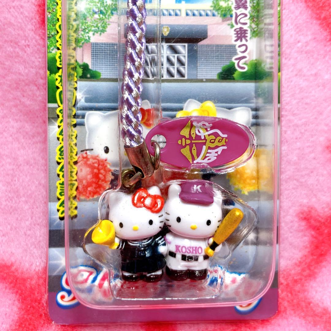 ご当地キティ 平成21年 甲府商業高等学校 根付 ストラップ 未開封 限定品