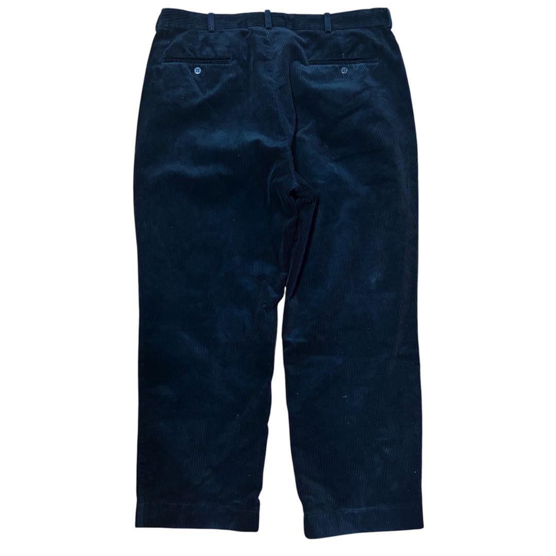 G*2様 希少　90s 00s 太畝　コーデュロイパンツ　ブラック　黒　ポロラル