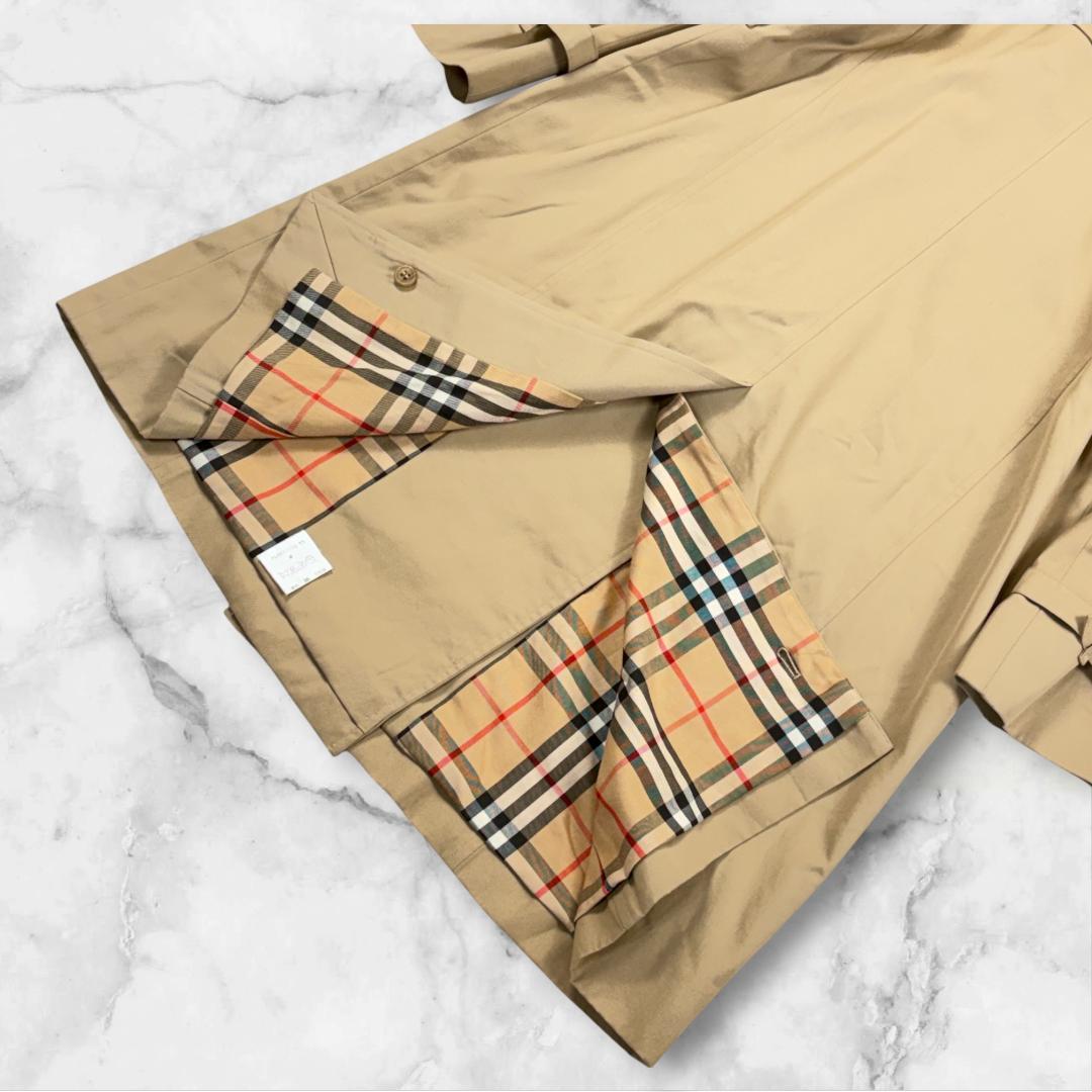 【極美品】Burberrys バーバリー　トレンチコート　ノバチェック　M