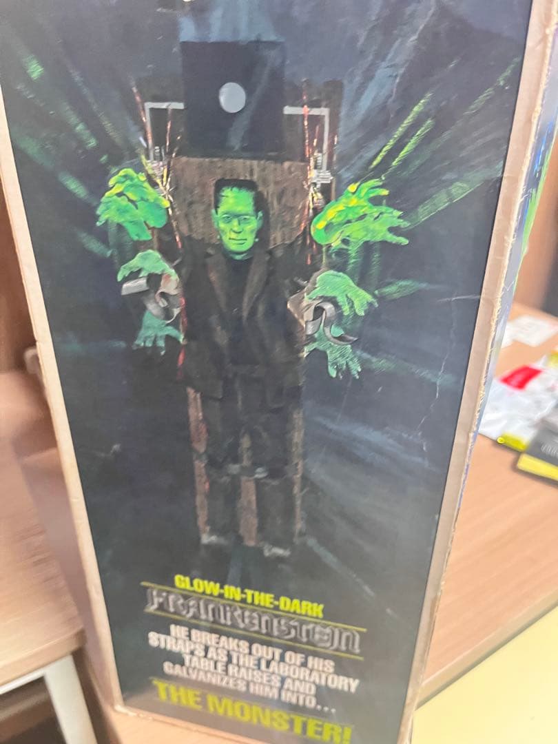 フランケンシュタイン フィギュア 組み立て説明書付き