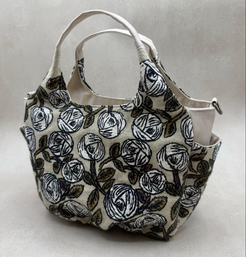 ミナペルホネン rosy ハンドメイドバッグ 201Ⓐ