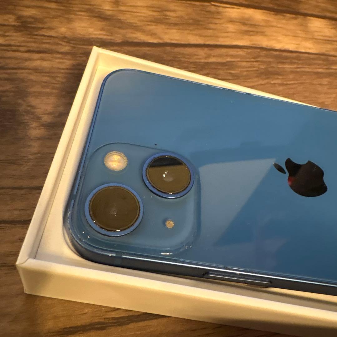 iPhone 13 mini 128GB ブルー　SIMフリー　箱あり