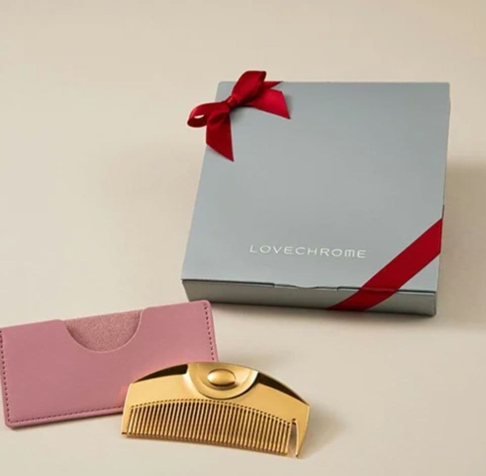 ラブクロム　K24GP　ツキ　ゴールド GOLD ケース付きBOX　PINK