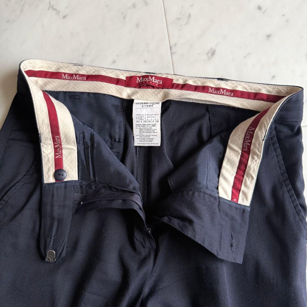 美品 マックスマーラSTUDIO ダブルテーラードジャケットパンツ セットアップ
