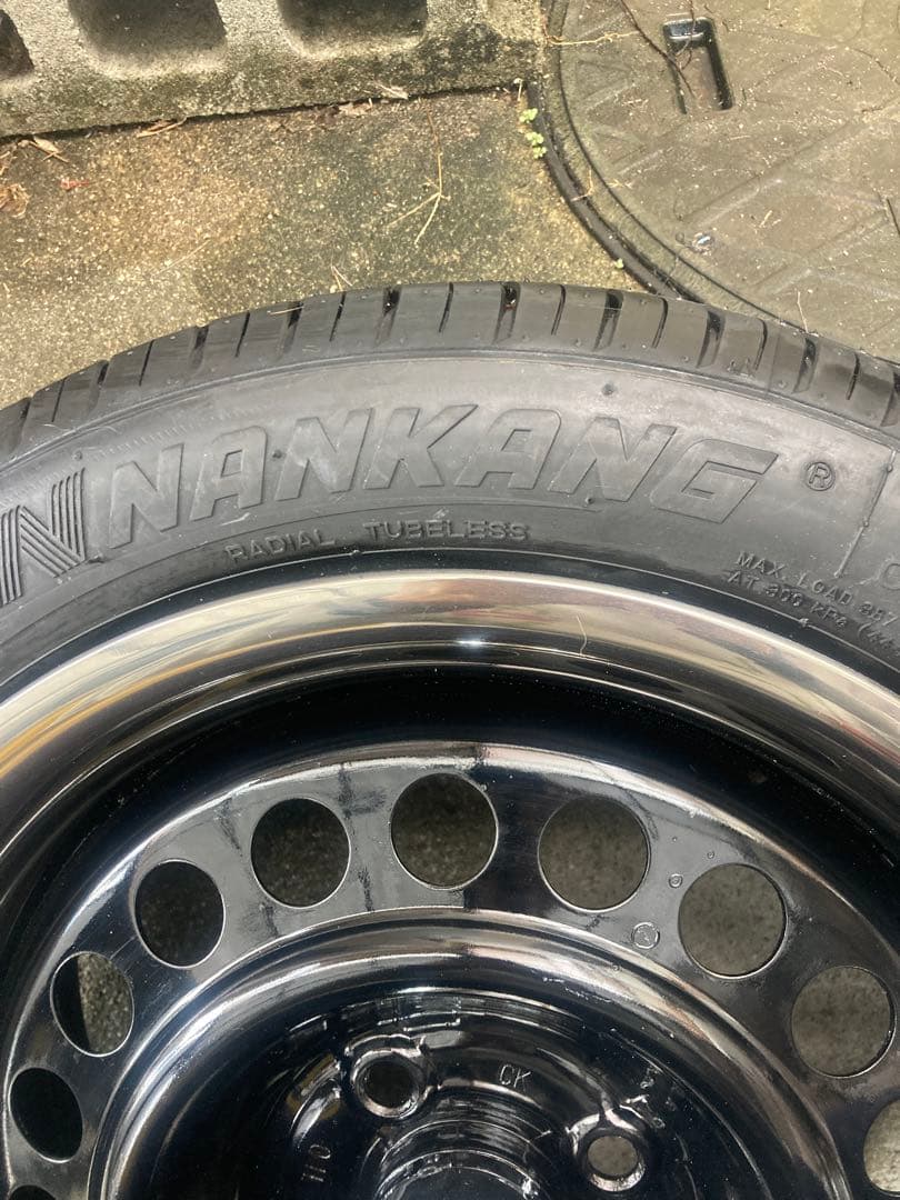 ホンダ純正 スチールホイール 15インチ サマータイヤ 4本セット