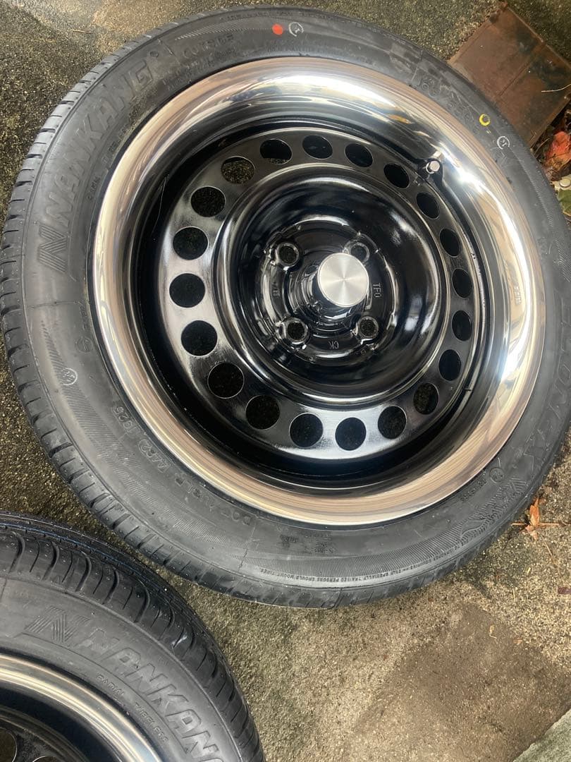 ホンダ純正 スチールホイール 15インチ サマータイヤ 4本セット