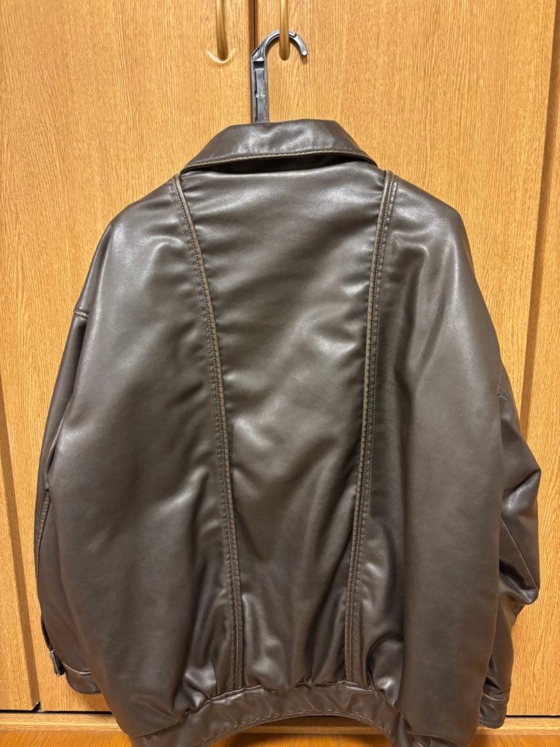 Laguagem フェイクレザージャケット