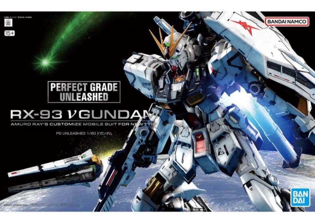 新品 未開封 PG UNLEASHED RX-93 νガンダム