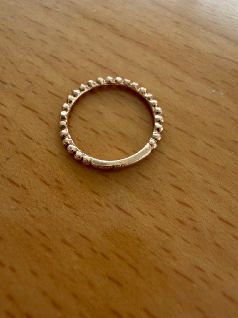 アガット　ピンキーリング