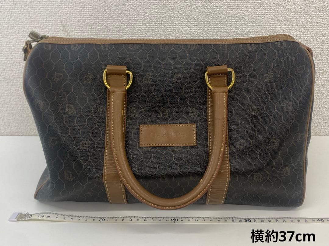 Christian Dior ディオール ミニボストンバッグ ブラウン