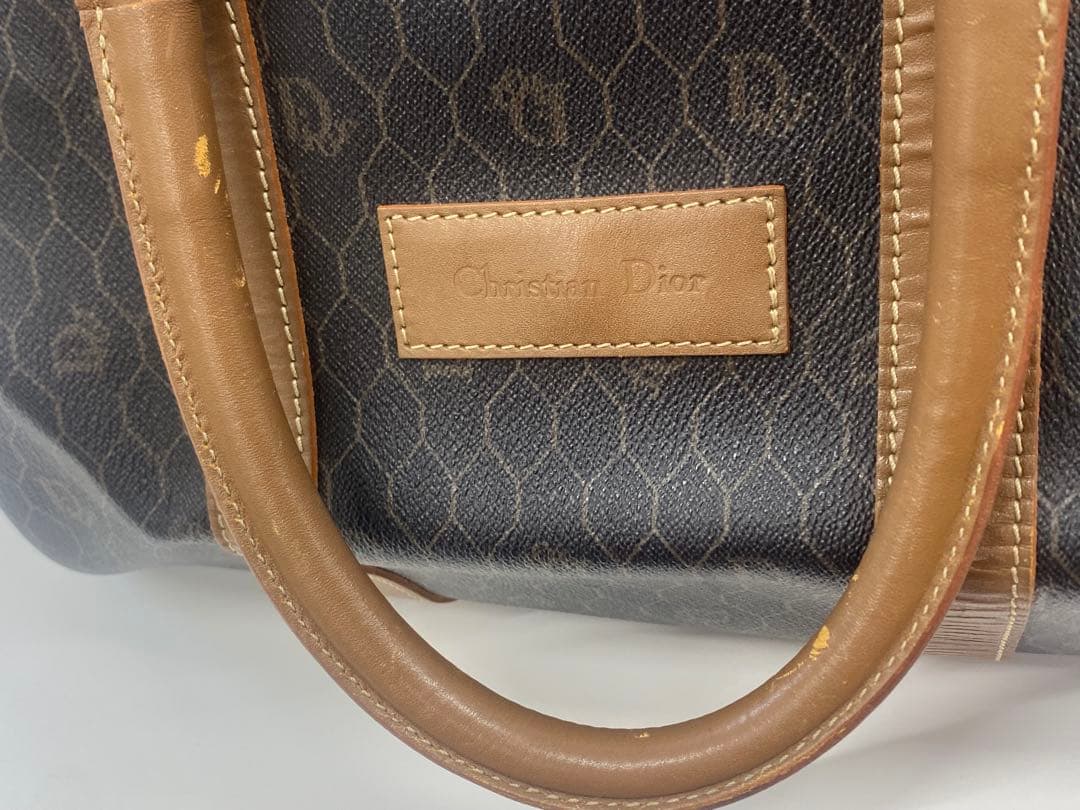 Christian Dior ディオール ミニボストンバッグ ブラウン