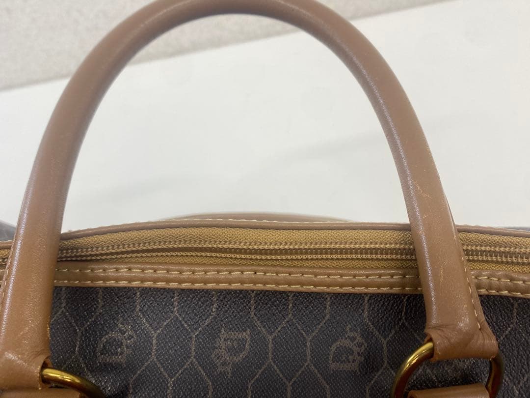 Christian Dior ディオール ミニボストンバッグ ブラウン