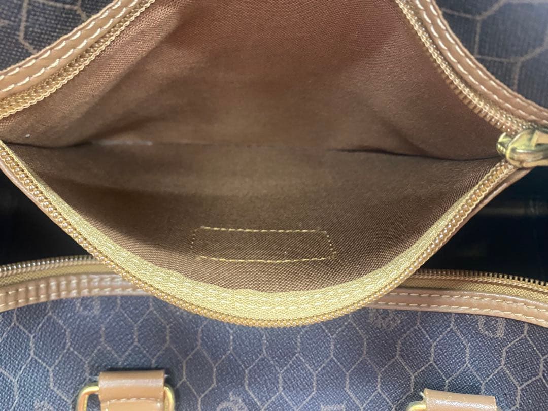 Christian Dior ディオール ミニボストンバッグ ブラウン