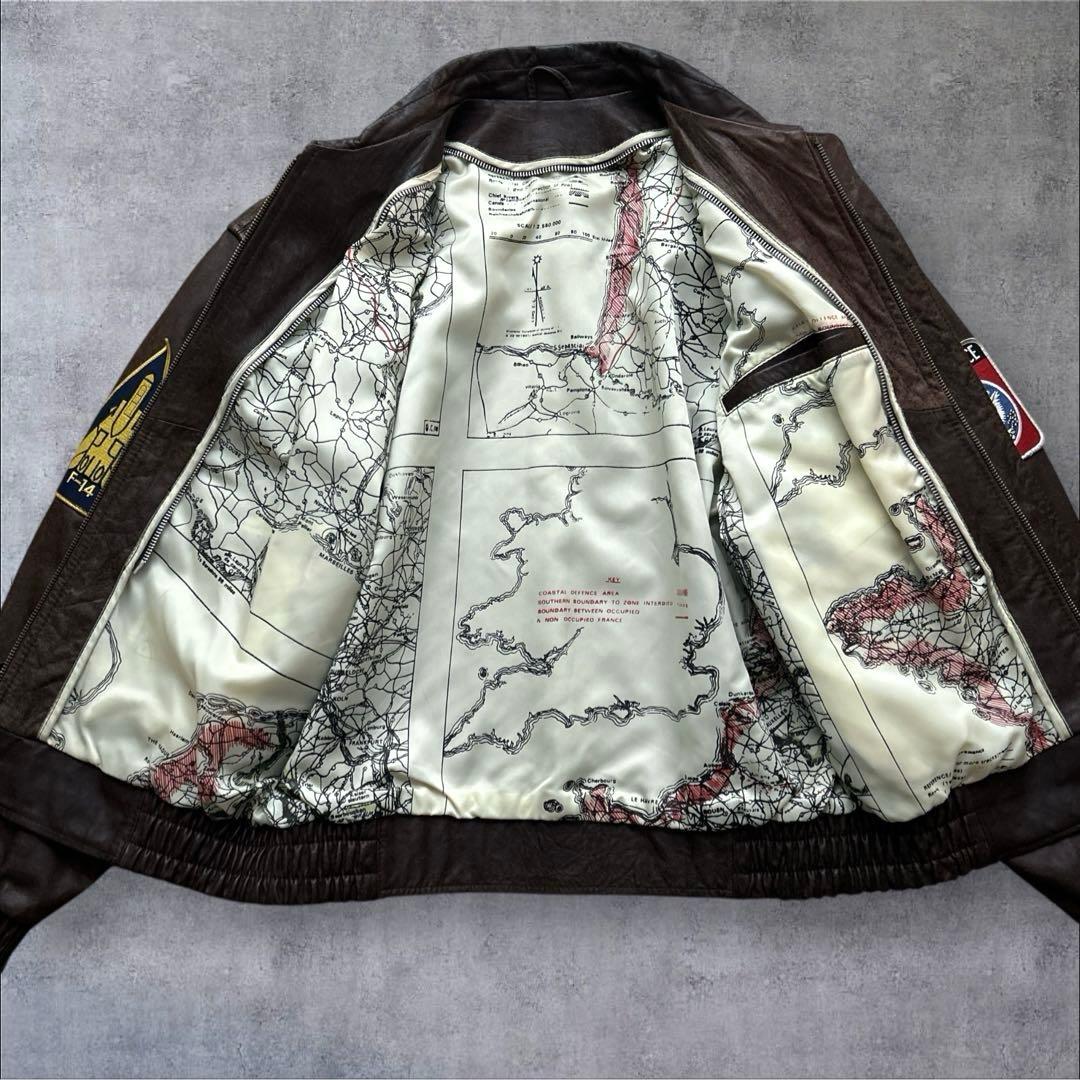 美品　AVIREX A-2 フライトジャケット　トップガン　トムキャット