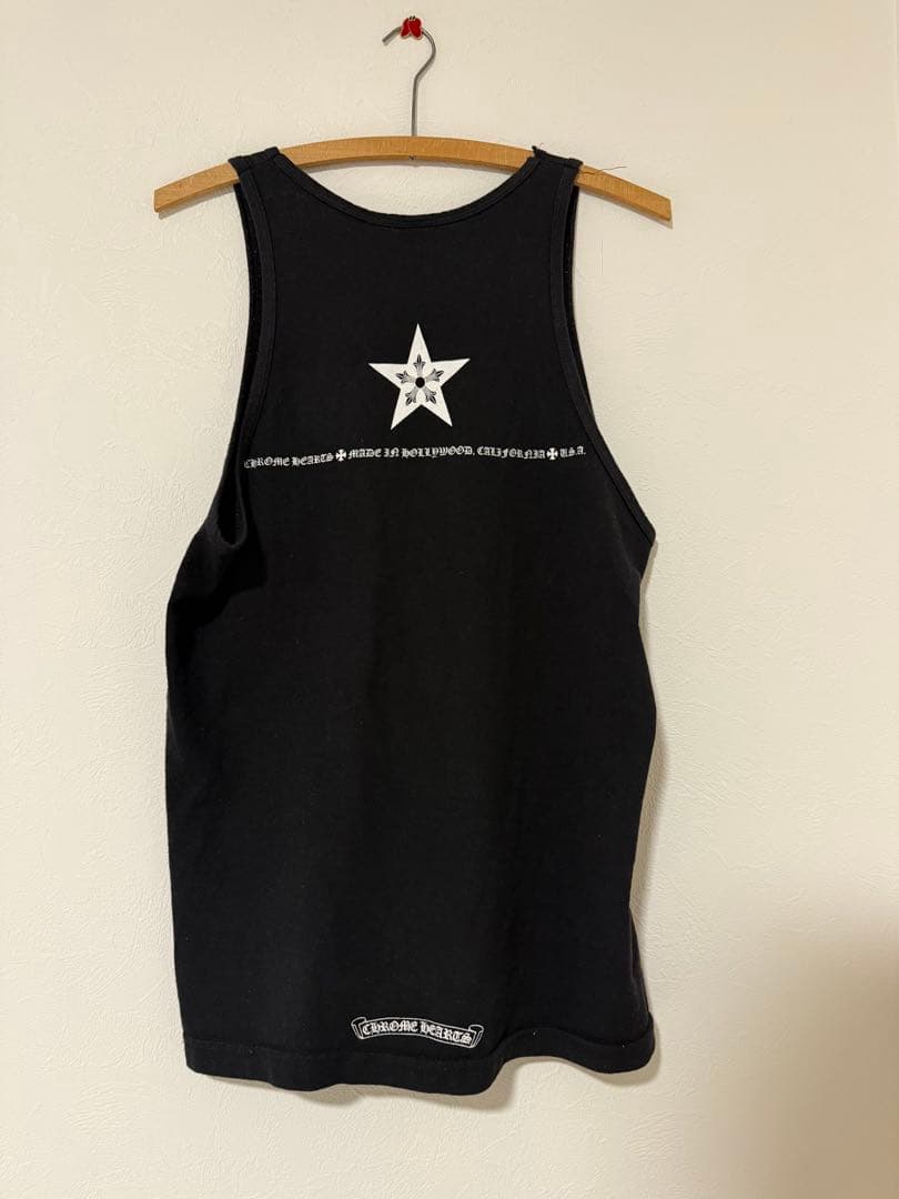 G*G様 CHROME HEARTS クロムハーツ タンクトップ 星 ブラック