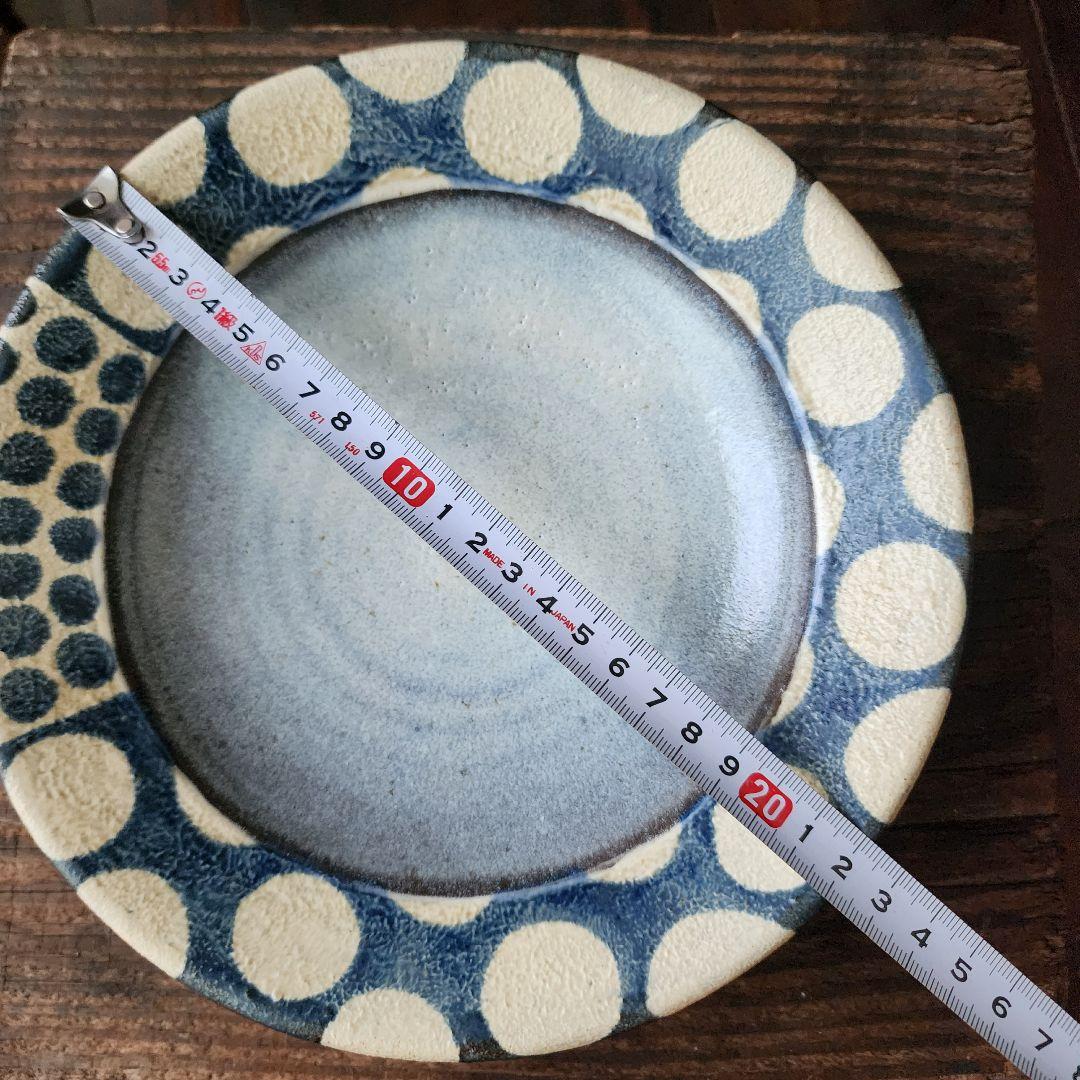 No.14　新品　やちむん　7寸皿