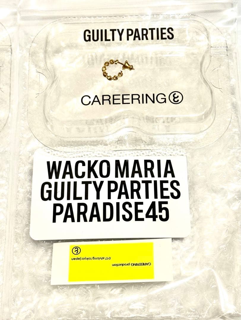 CAREERING WACKO MARIA キャリアリング　ワコマリア ピアス
