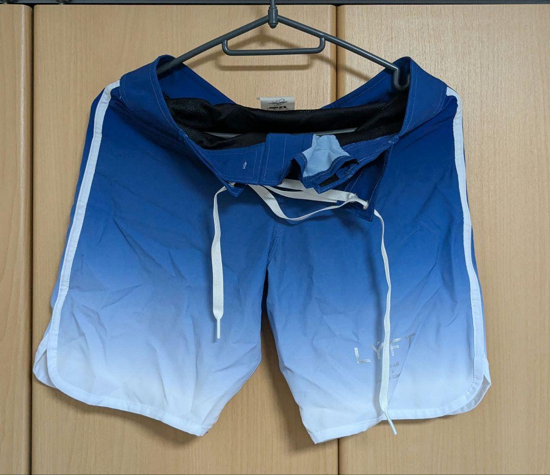 LYFT サーフパンツ フィジーク 競技用パンツ XS ブルー