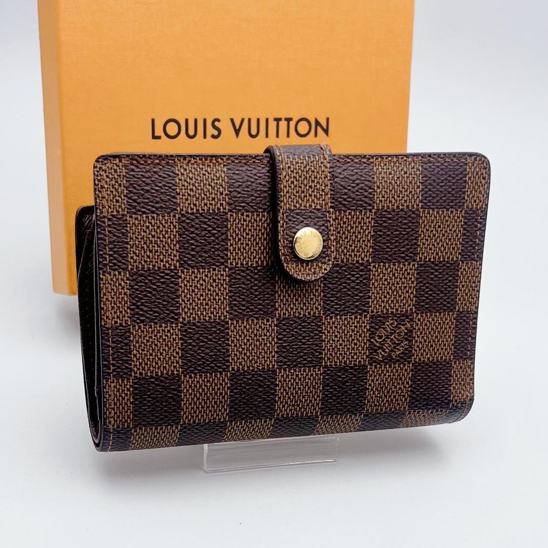 開運財布！ルイヴィトン ヴィエノワダミエ財布 正規保証2867