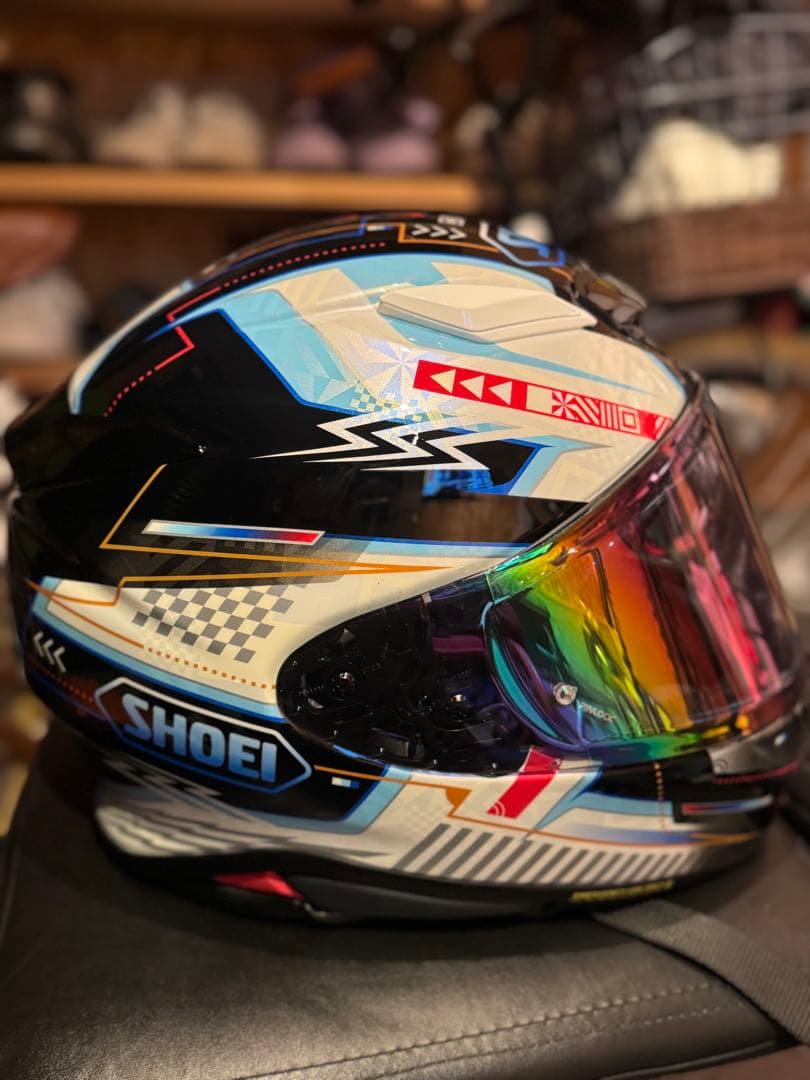 Kaz　SHOEI Z-8 限定カラー　ミラーシールド　美品　XL 6