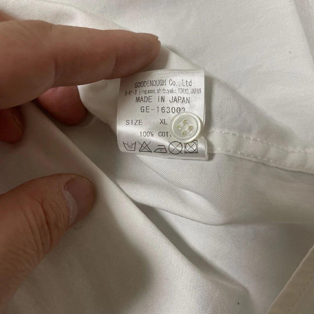 GODENIGHT ホワイト 長袖シャツ