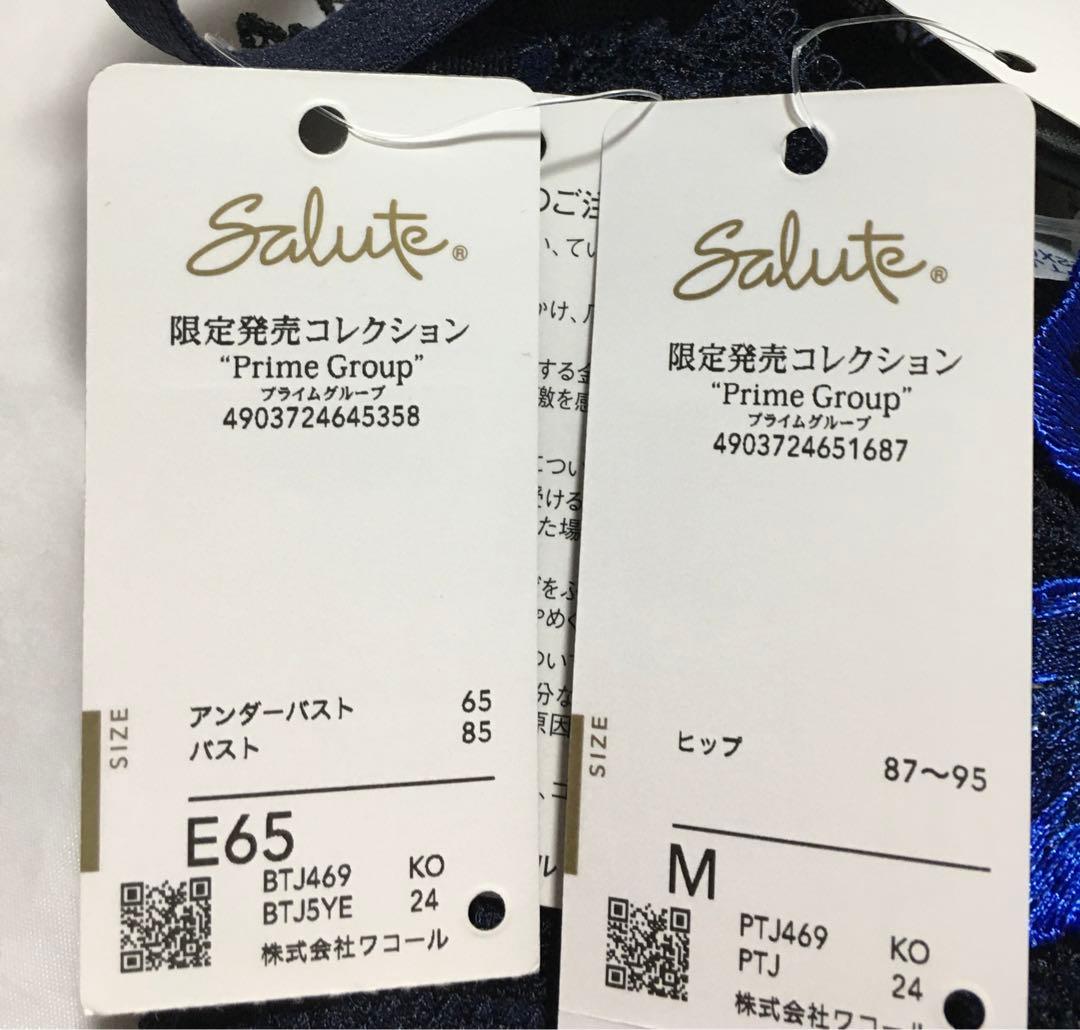 新品　ワコール　サルート 69G 店舗限定　ブラジャー E65 ソングM