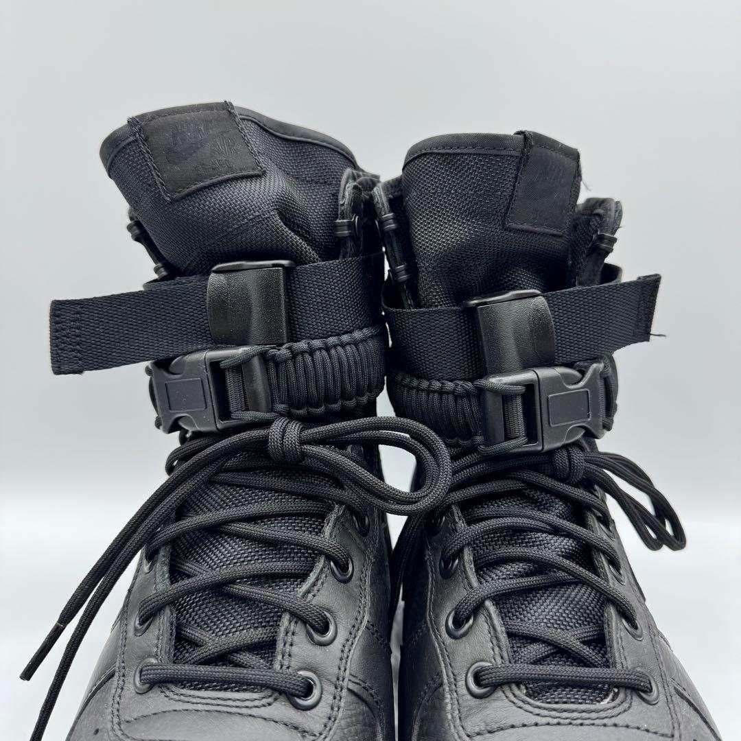 美品 Nike SF Air Force 1 High Triple Black