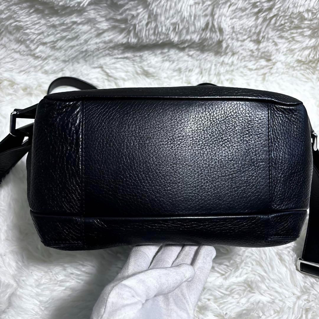 p*n様 ヒロフ ランポ リュック バックパック 2way A4 レザー 黒