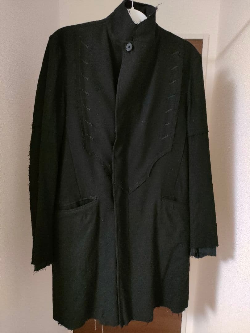 Iroquois イロコイ ロングコートブラック サイズ2 モード 定価5万以上