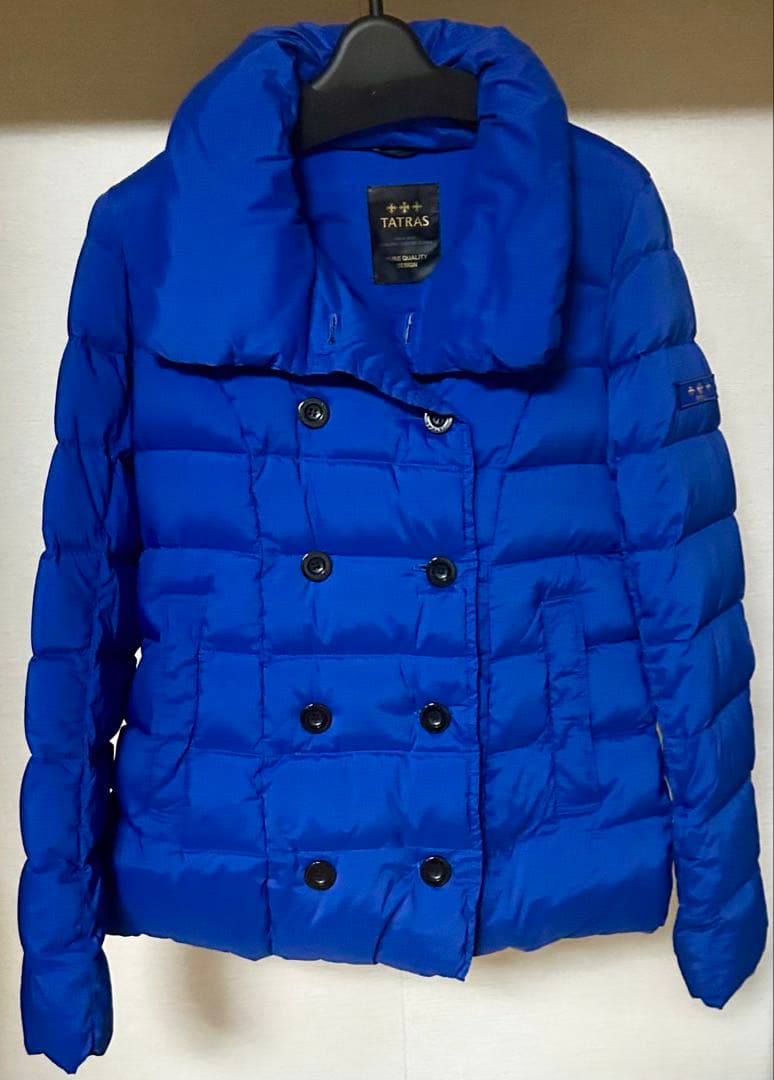 軽量TATRAS ブルー ダウンコート