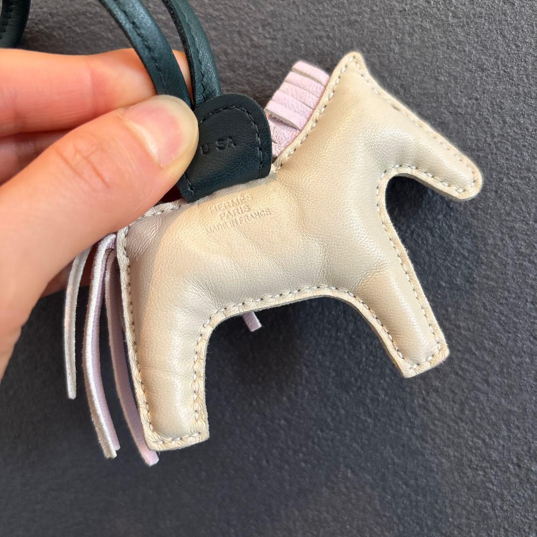 希少　HERMES エルメス ロデオ チャーム　箱付き