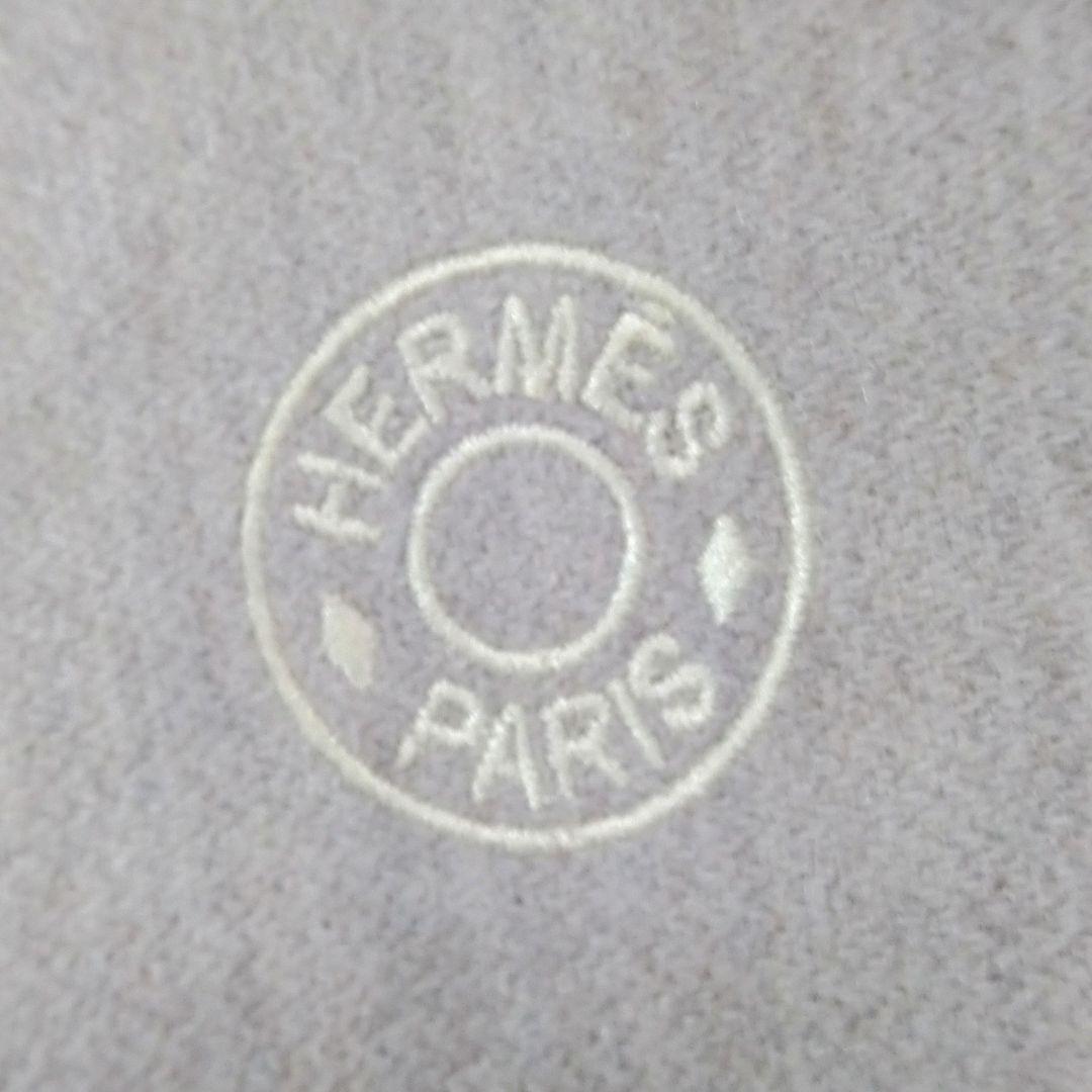 ntk様 エルメス セリエ(SELLIER) 丸型モチーフ カシミヤ マフラー