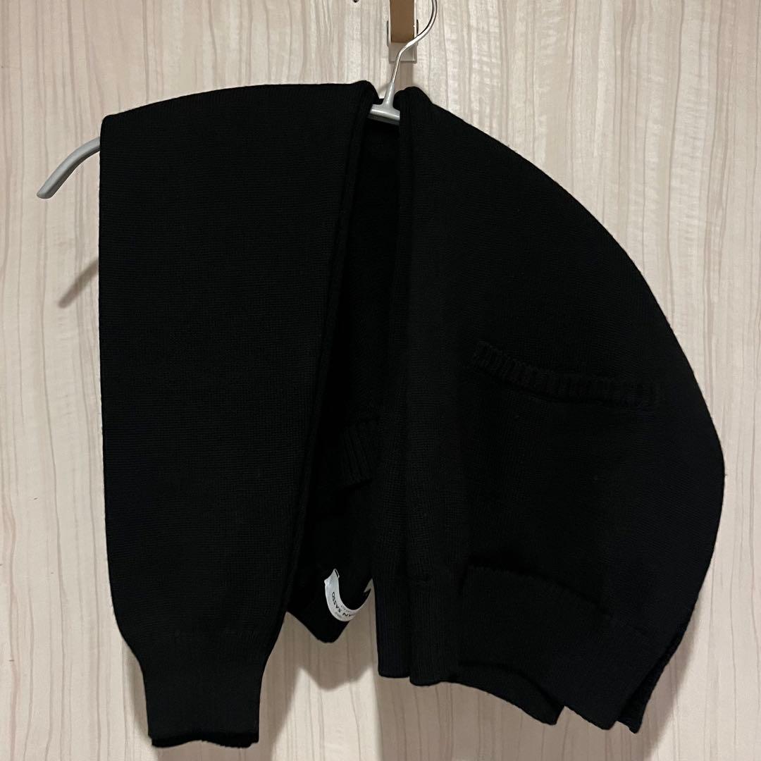 GRAN SASSO / グランサッソ 8ゲージ ウールニットカーディガン 48