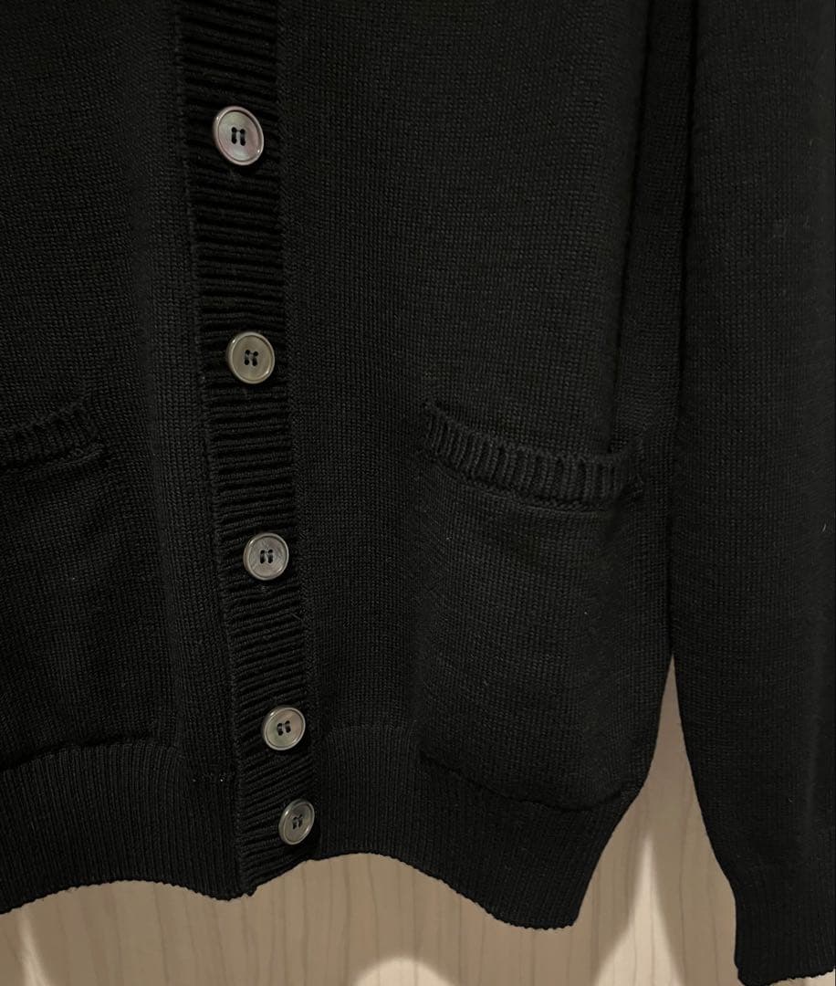 GRAN SASSO / グランサッソ 8ゲージ ウールニットカーディガン 48