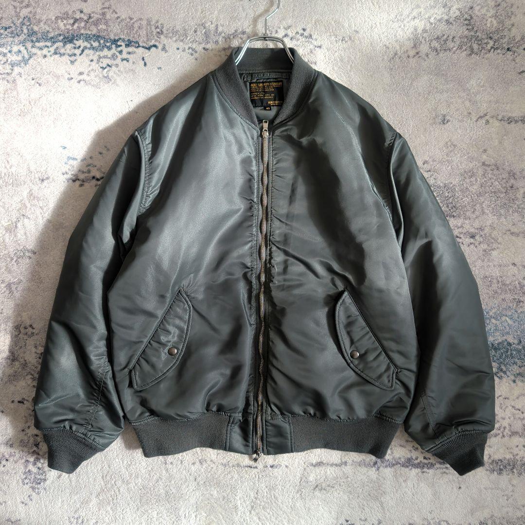 BEAUTY&YOUTH別注 AVIREX 66ナイロン MA-1 フライト L