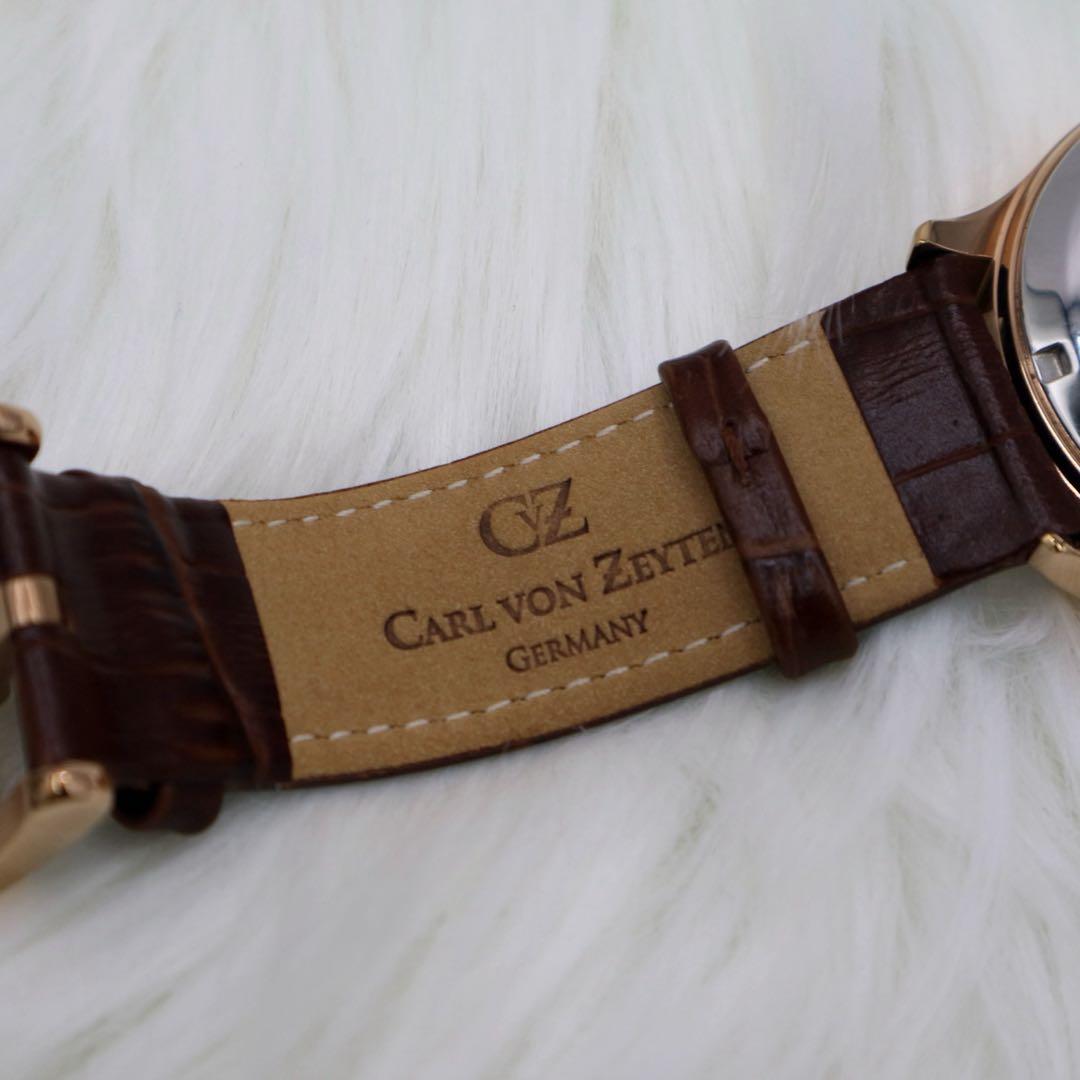 Carl von Zeyten 自動巻き時計 スケルトン