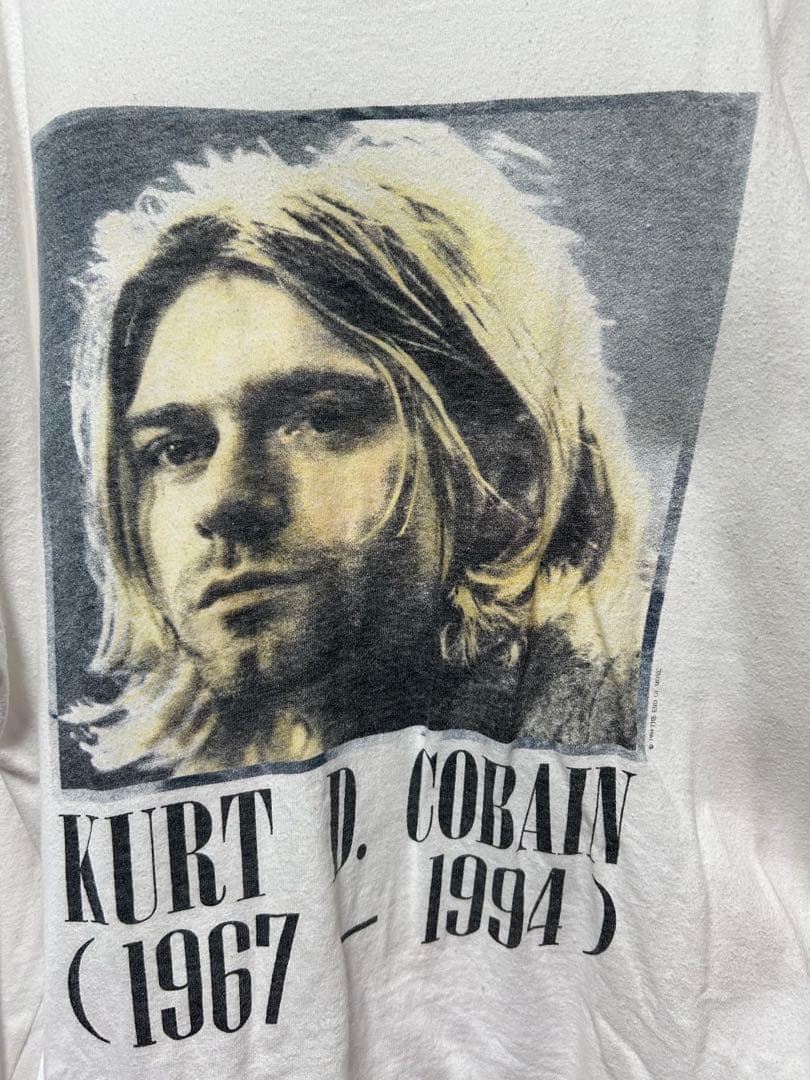 Nirvana  COBAIN 追悼　ロンT ニルヴァーナ