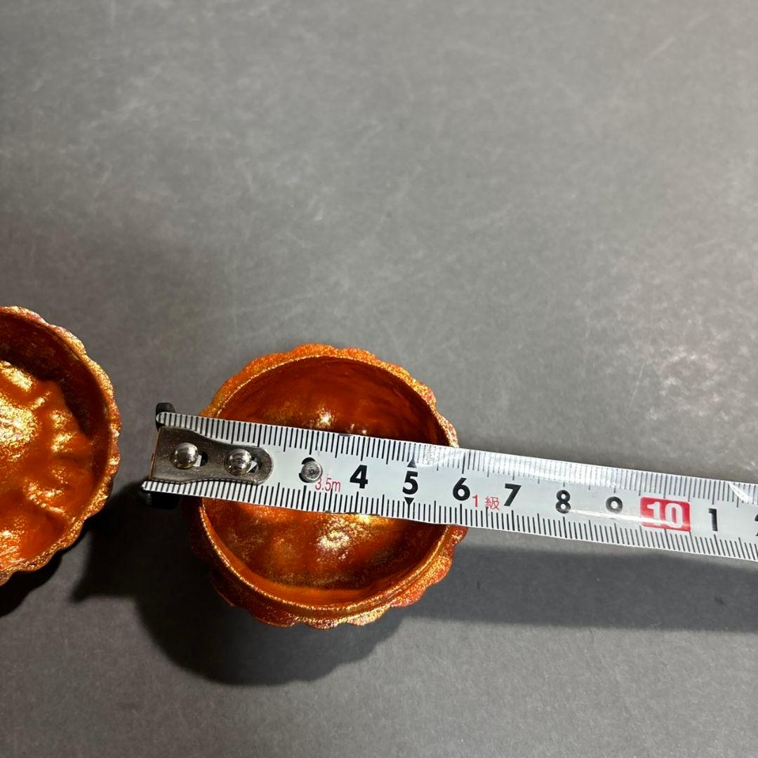 國田領治　長斎　南瓜　香合　共箱