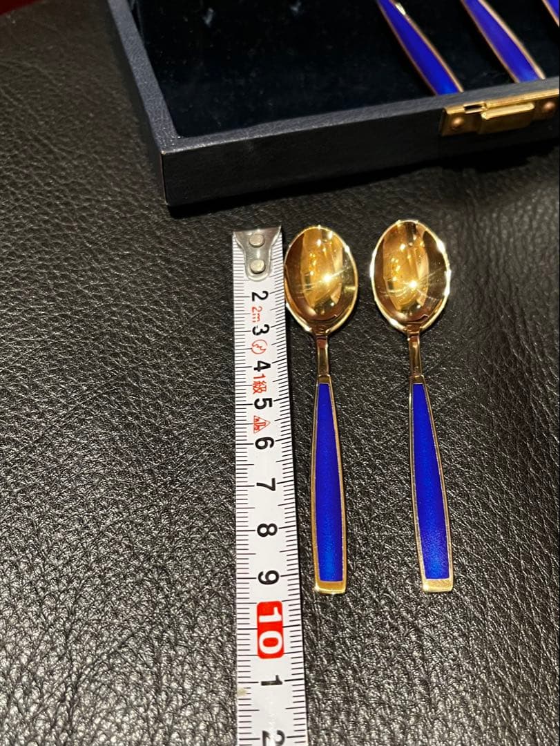 ティファニー　TIFFANY 純銀製　スターリングシルバー　スプーン　エナメル