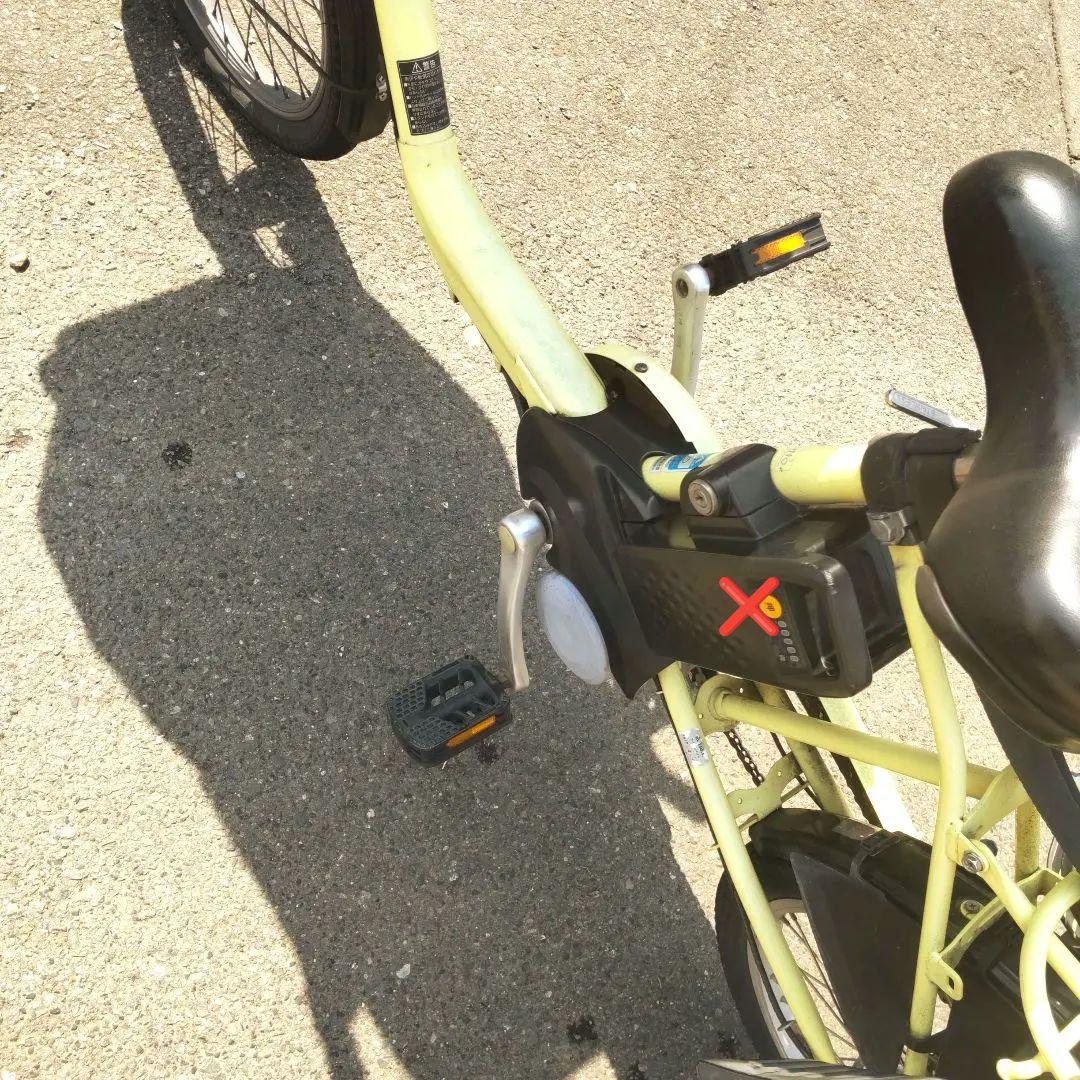 【直接渡】パナソニックGyutto 子供乗せ電動自転車 3人乗り ※バッテリー無