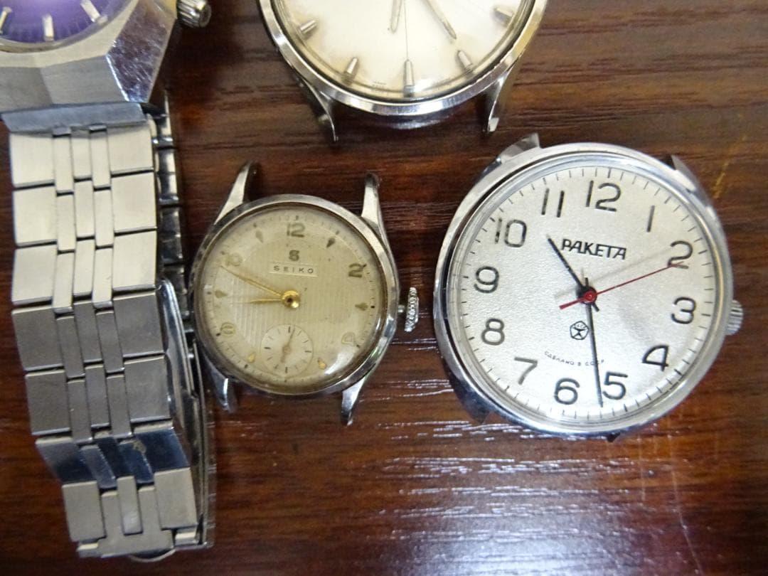 コ*ツ様 宇028 時計 5点 まとめ売り セイコー リコー PAKETA