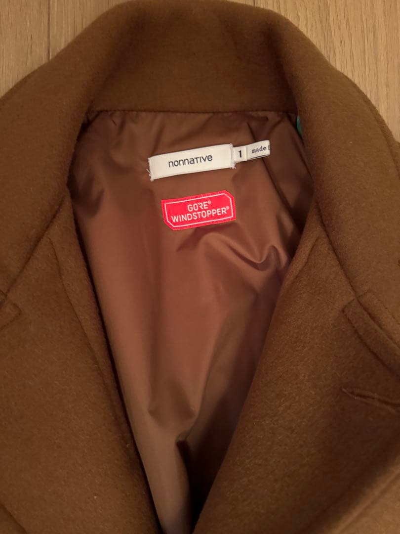 nonnative ステンカラーコート 1 ブラウン ゴアウインドストッパー